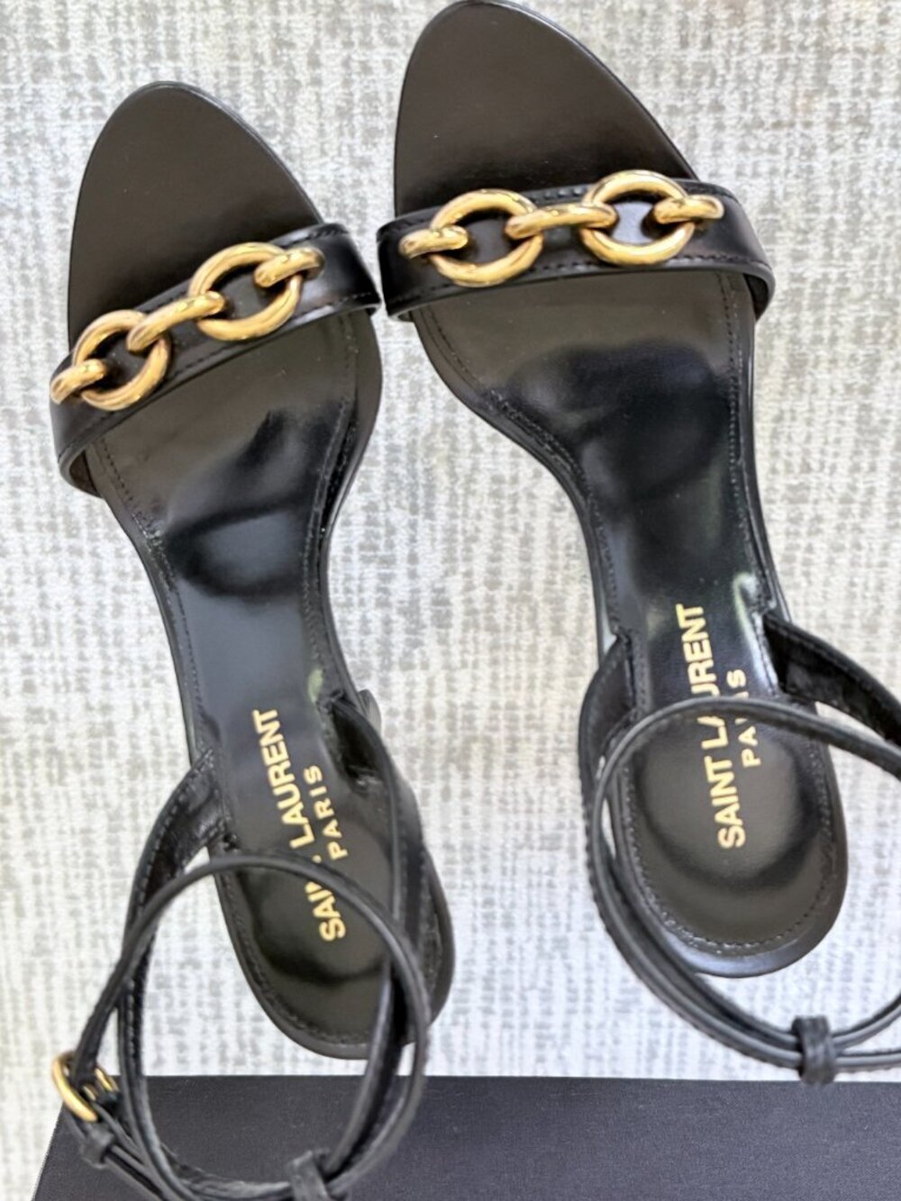 YSL Le Maillon 95 Sandal - Picture 7 of 10